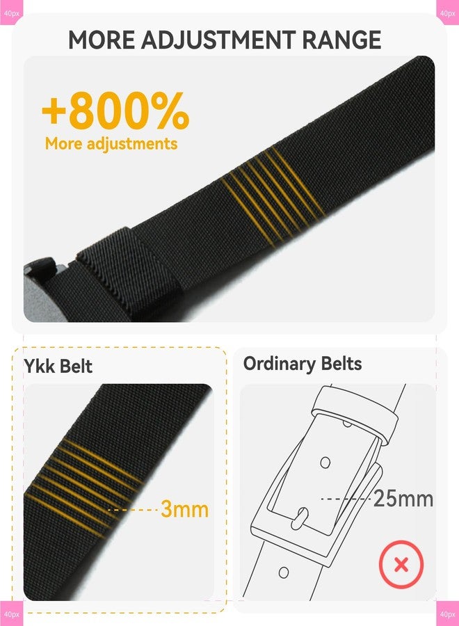 CHAOREN Baseball Boys Belt, 1.25" Nylon Kids Tactical Belt, Adjustable for Golf And Softball - Image 4