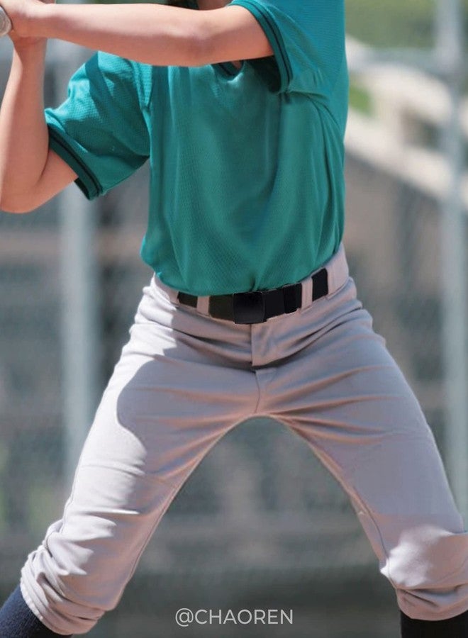 CHAOREN Baseball Boys Belt, 1.25" Nylon Kids Tactical Belt, Adjustable for Golf And Softball - Image 2