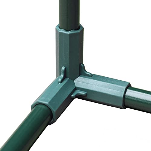 Gardeningwill 10Pcs 3 Way 16mm Elbow PVC Pipe Fitting Build Heavy Duty Greenhouse Frame Furniture Connectors Tent Connection - Image 4