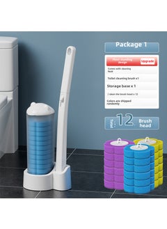 Disposable Toilet Brush Set for Effortless CleaningBear Head Toilet brush White +12 replacement heads (ocean flavor) Bear Head Toilet brush White +12 replacement heads (ocean flavor)