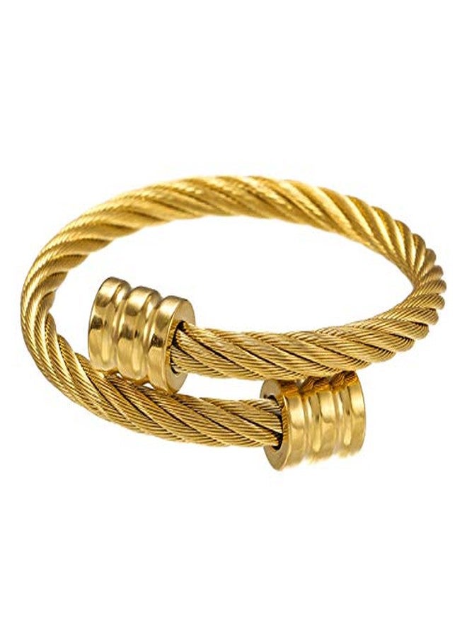 Innocence Imperial Crown King Copper Beads Cuff Bracelet Luxury Charm Fashion Cuban Link Bangle Jewelry Set For Men Women - Image 4