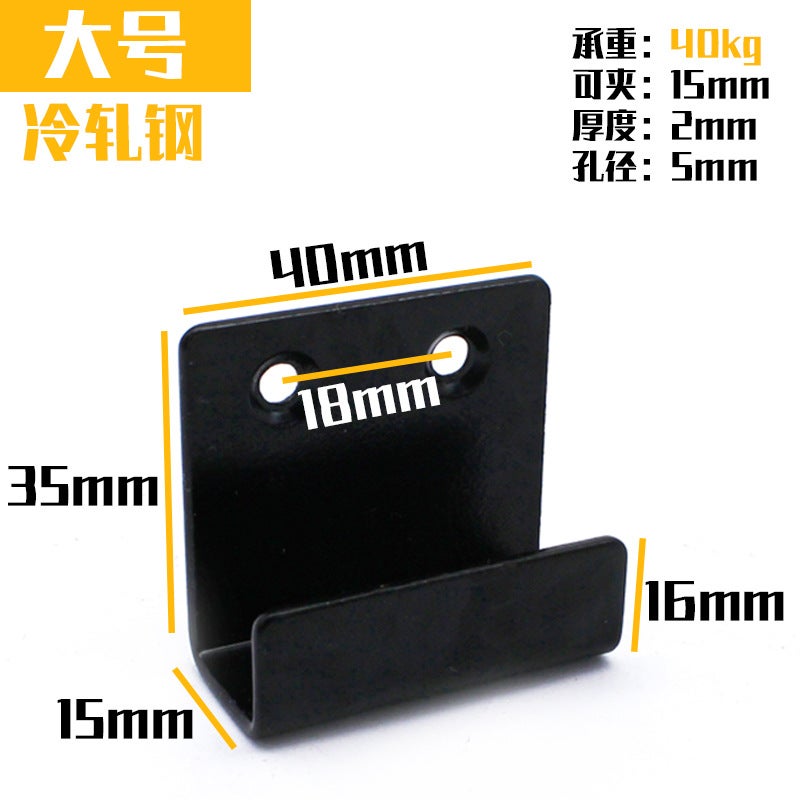 Jin Rongda Stainless Steel Thickened Ceramic Tile Hanging Rack Hook Modern Hook Single Hook Hanging Tile Pendant Batch - Image 1