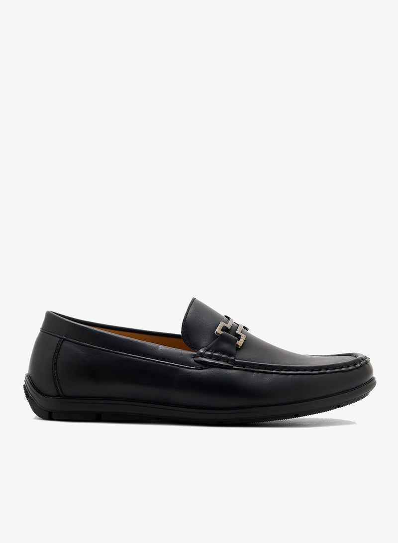 Robert Wood Trim Detail Formal Loafers - Image 1