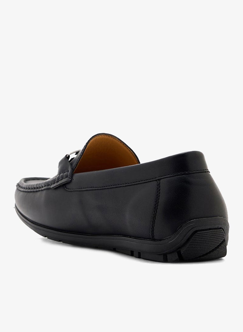 Robert Wood Trim Detail Formal Loafers - Image 2
