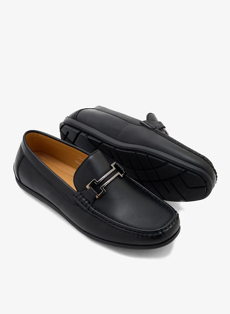 Robert Wood  Trim Detail Formal Loafers for Men | Best Price UAE