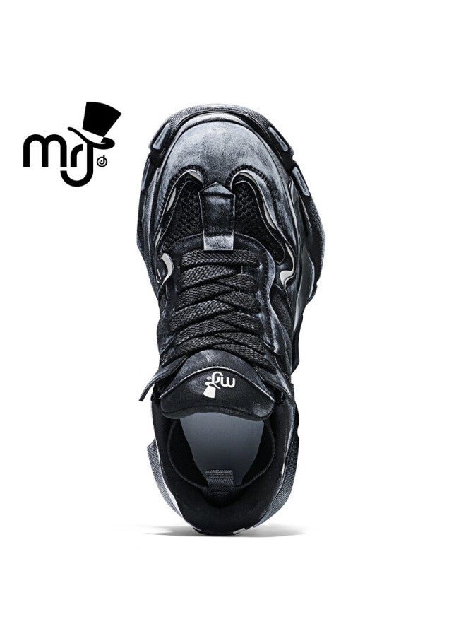 Mrj Jay Chou Original Brand Shoes Extra Large Size Series Retro Casual Comfortable Height Increasing Durable Lightweight Non-slip Low Top - Image 4