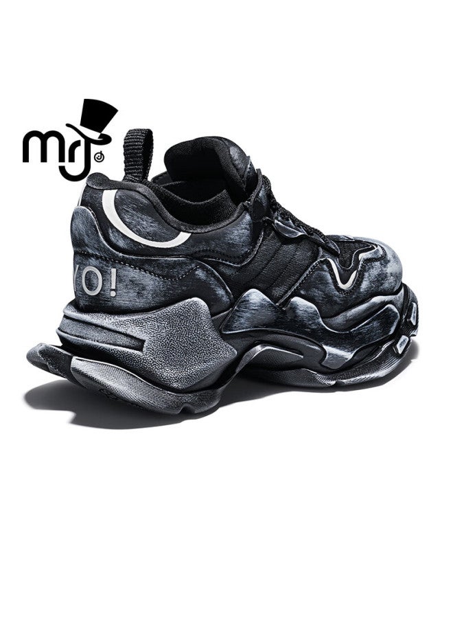 Mrj Jay Chou Original Brand Shoes Extra Large Size Series Retro Casual Comfortable Height Increasing Durable Lightweight Non-slip Low Top - Image 3