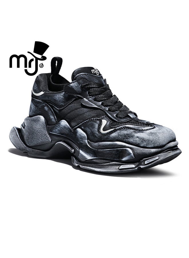 Mrj Jay Chou Original Brand Shoes Extra Large Size Series Retro Casual Comfortable Height Increasing Durable Lightweight Non-slip Low Top - Image 1