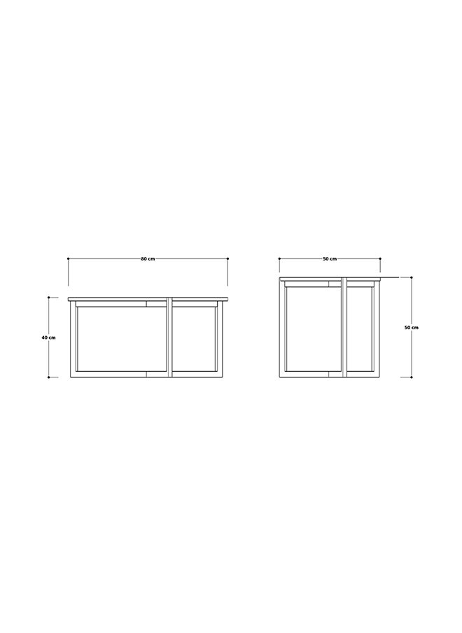 Woodz - Tripy Table Black/Black - Image 1