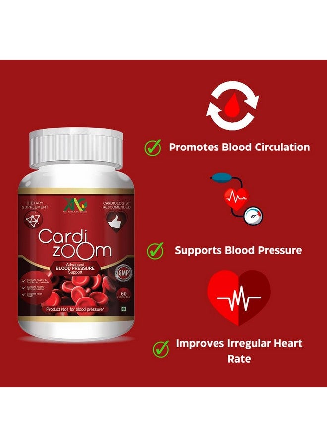 ANC مكمل صحة القلب ANC Cardizoom مع مستخلص أرجونا ومستخلص المورينغا (60 كبسولة) للرجال والنساء (عبوة من 2) - Image 4