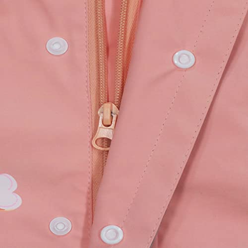 Fewlby Kids Toddler Boys Girls Rain Suit Waterproof One Piece Coverall M Size 3-4 Years - Image 4