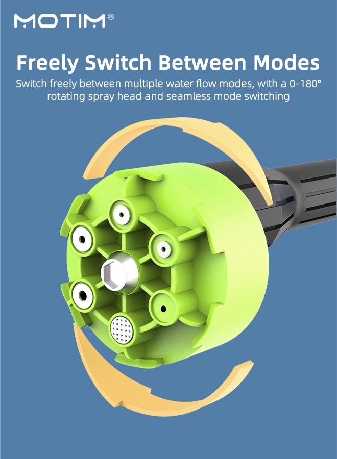 Motim 35Bar Car Washer Cleaner Set, 21V Cordless High-Pressure Washer Gun with Rechargeable Battery, Portable Vehicle Cleaning Machine with 0-180° Nozzle for Car/Fence/Driveway/Patio/Home Cleaning - Image 2