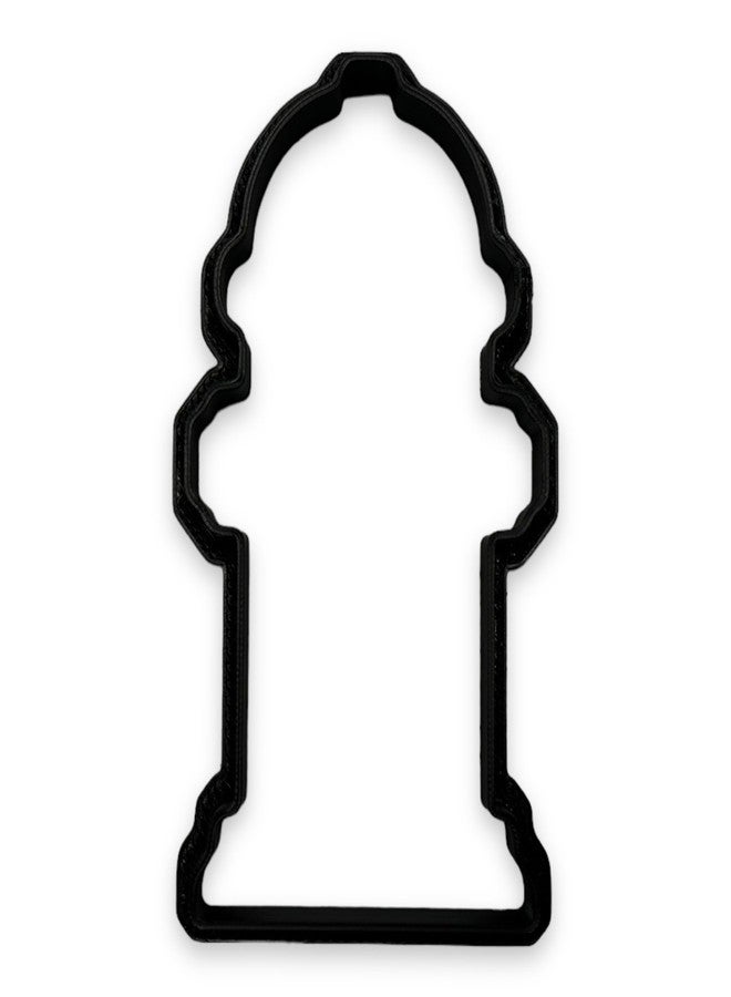 Bundle of Fun قطاعة بسكويت على شكل صنبور إطفاء حريق بتصميم سهل الضغط (4 بوصة) - Image 1