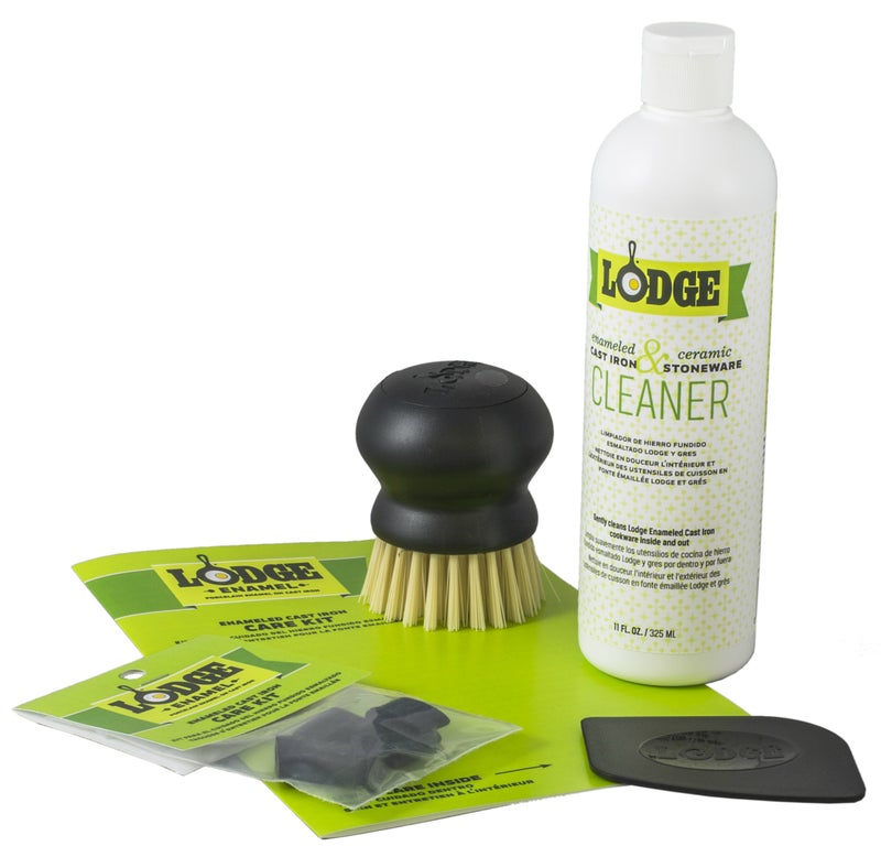 Lodge A-CAREE1 Enameled Cast Iron and Stoneware Care Kit, One Size, Assorted - Image 2