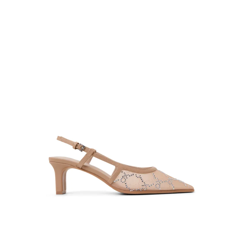 كول ات سبرنج AMOURA Embellished Slingback Heels