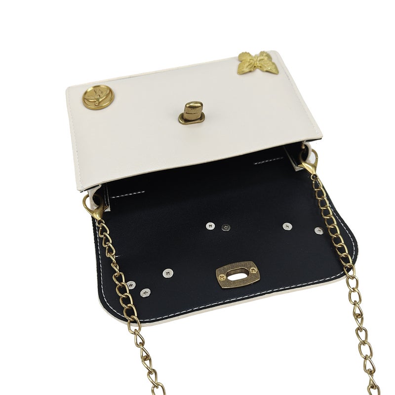 All-Match Retro Belt Bag Personalized Design Women'S Waist Bag Belt Dual-Purpose Chain Decorative Crossbody Bag Women'S Trendy - Image 5
