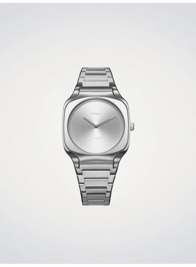 دي وان ميلانو D1 MILANO SQBJ10 ساعة بسوار مربع 37 مم - إطار رمادي - Image 1