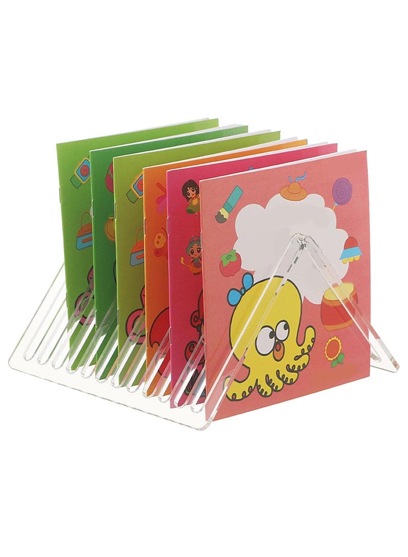 Acrylic Vinyl Disc Holder Vinyl Albums Stand Display Counter Triangle  Large Capacity Record Holder Unit Modern Design - Image 5