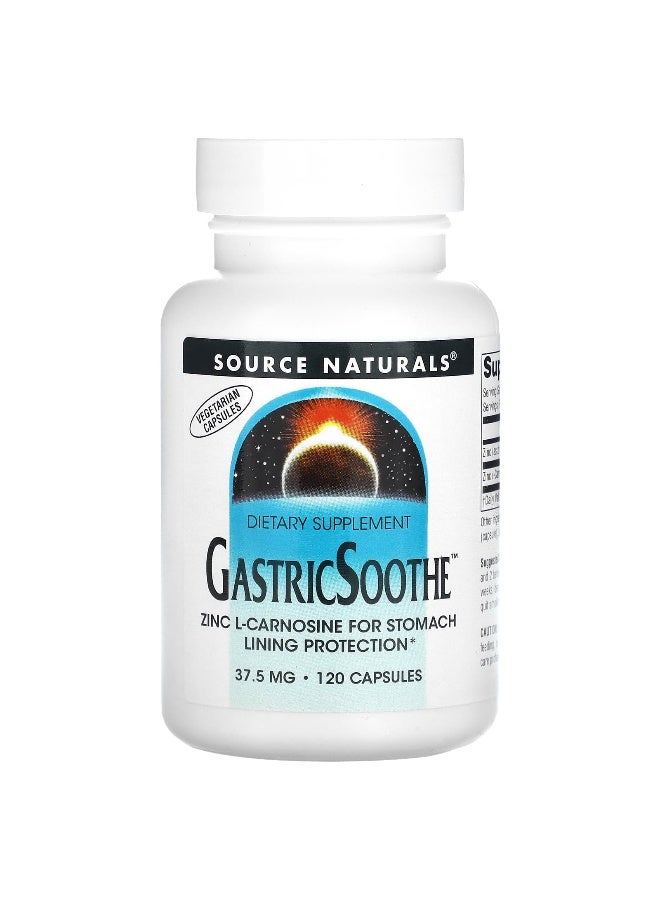 Source Naturals Source Naturals, GastricSoothe, 37.5 mg, 120 Capsules  - Image 1