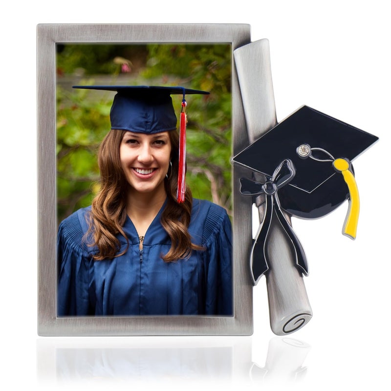 Lasody LASODY Graduation Picture Frame  Decorations 2025  Gifts  Cap Frame 4x6 Cap