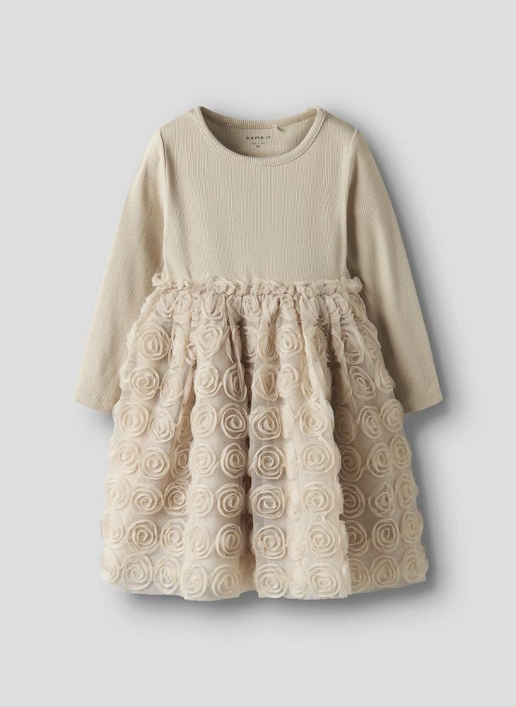 NAME IT Kids Nmfsykia Tulle Midi Dress - Image 2