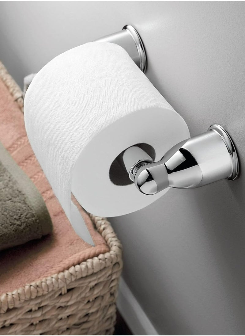 Generic - 2pcs Replacement Toilet Paper Roller, Posts Sold Separately, Chrome - Image 1