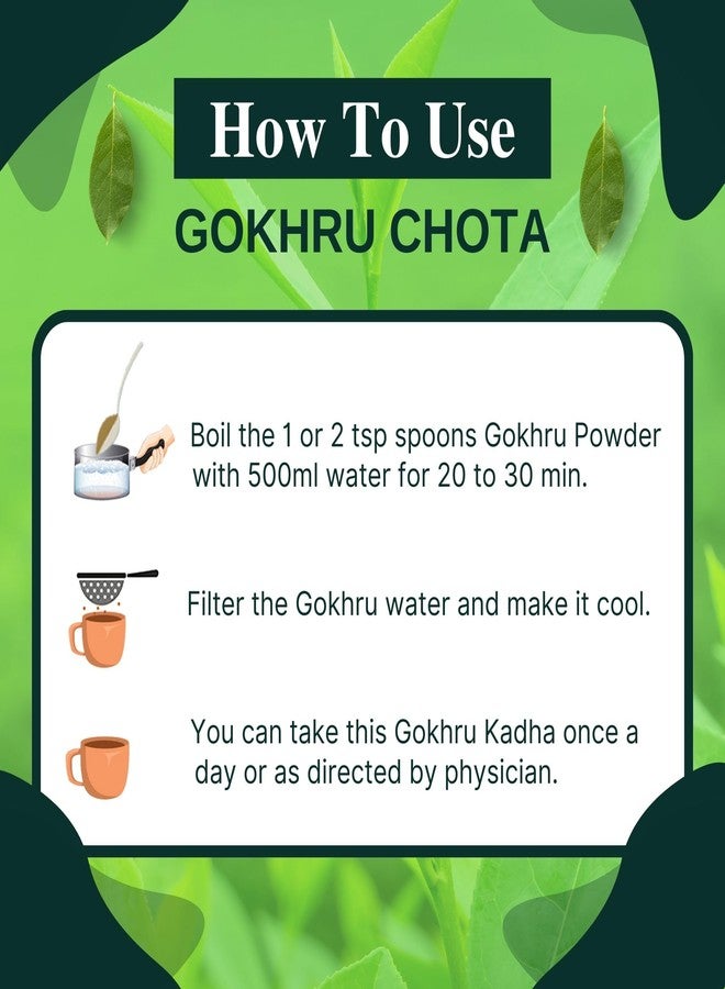 Brijbooti Gokhru Chota 400 gram - Tribulus Terrestris Seeds - Small Caltrops - Pure & Natural - Image 4