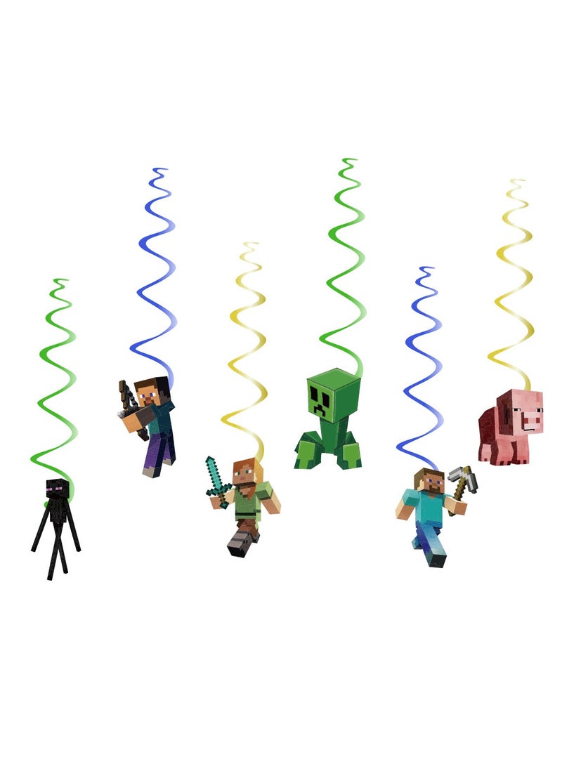 bbet Minecraft Theme Birthday Decorations for 10 Persons for Children's Birthday Supplies - Image 5