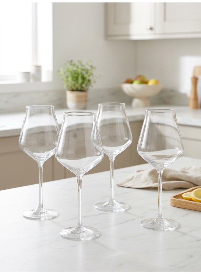 Chef & Sommelier طقم كؤوس النبيذ Reveal Up 4 × 390 مل للنبيذ، الشمبانيا، العصير، الماء، المشروبات الغازية، المشروبات الكحولية، المشروبات الساخنة - Image 2