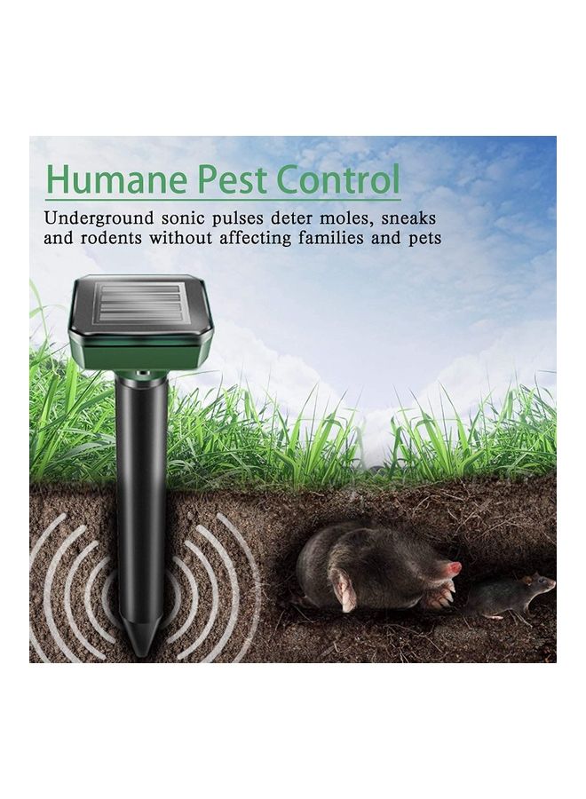 بيوينتي قطعتان من أجهزة طرد الحيوانات بالطاقة الشمسية، حماية مستمرة لمدة 24 ساعة، جهاز طرد الفئران للحديقة الخارجية، جهاز طرد الحيوانات بالطاقة الشمسية، إنذار صوتي ومرئي، جهاز إيقاف نباح الحيوانات الأليفة، - Image 2