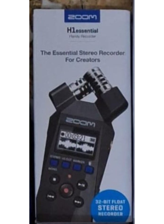 ZOOM H1 ESSENTIAL HANDY RECORDER  32-BIT FLOAT STEREO RECORDER