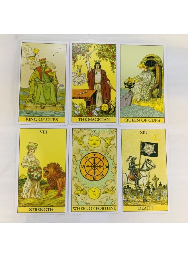 NIBEMINENT Before the Tarot Cards - 78 Cards. The traditional images of "before" await, forming a learning game deck prepared for beginners. - Image 2