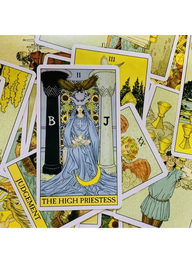 NIBEMINENT Before the Tarot Cards - 78 Cards. The traditional images of "before" await, forming a learning game deck prepared for beginners. - Image 3