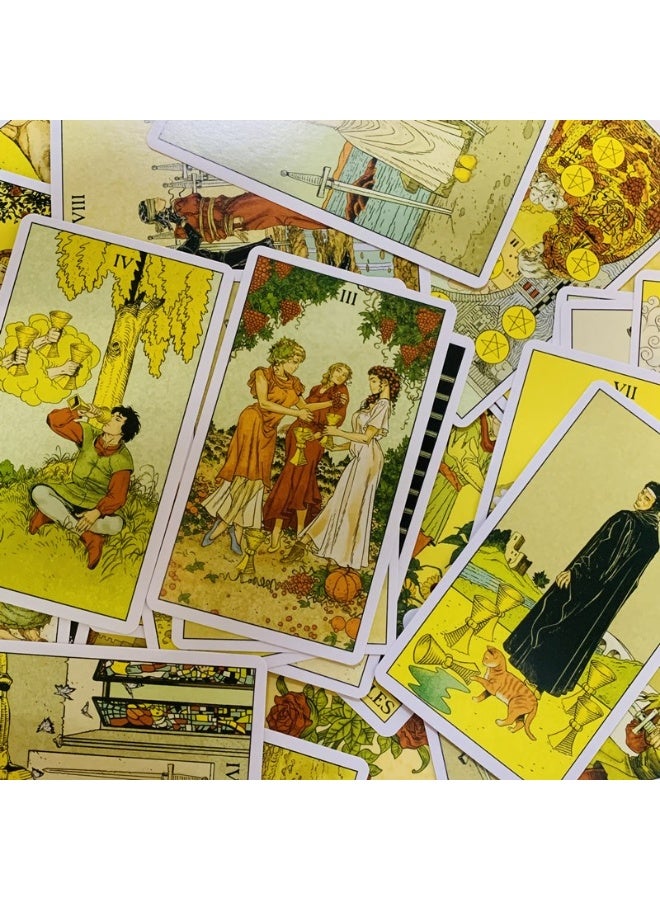 NIBEMINENT Before the Tarot Cards - 78 Cards. The traditional images of "before" await, forming a learning game deck prepared for beginners. - Image 4