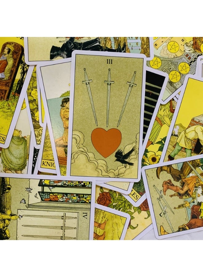 NIBEMINENT Before the Tarot Cards - 78 Cards. The traditional images of "before" await, forming a learning game deck prepared for beginners. - Image 5