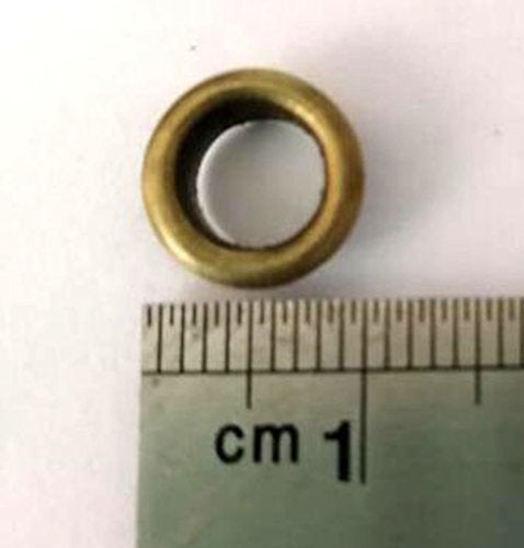 YOYOSTORE 100pc Hole Inside Diameter 7mm 1/4" Bronze Metal Grommets Eyelets Self Backing for Bead Cores, Clothes, Leather, Canvas - Image 3