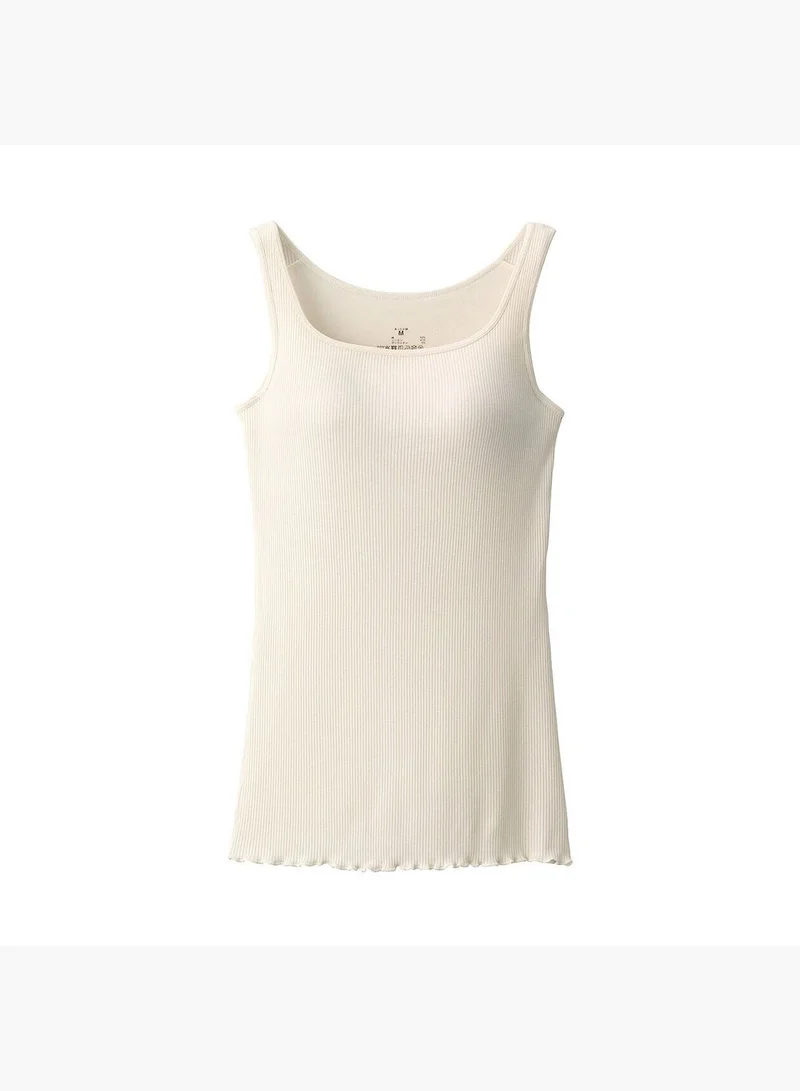 MUJI Smooth Ribbed Bra Tank Top