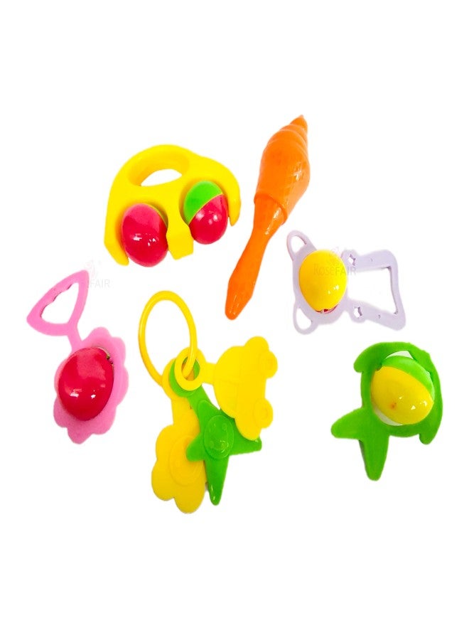 ROSEFAIR Baby Rattles Toys Set, Infant Grab Shake Rattle, Sensory Teether, Development Learning Music Sound Toy, Newborn Birthday Gift (MULTI-10) - Image 5