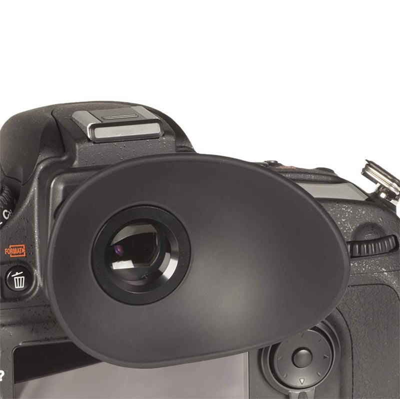 Hoodman Glasses Model HEYENSG HoodEYE Camera Eyecup Eye Cup Viewfinder Eye Piece for Nikon D7500 D7200 D5600 D5500 D3500 D3400 D3300 D750 - Image 1