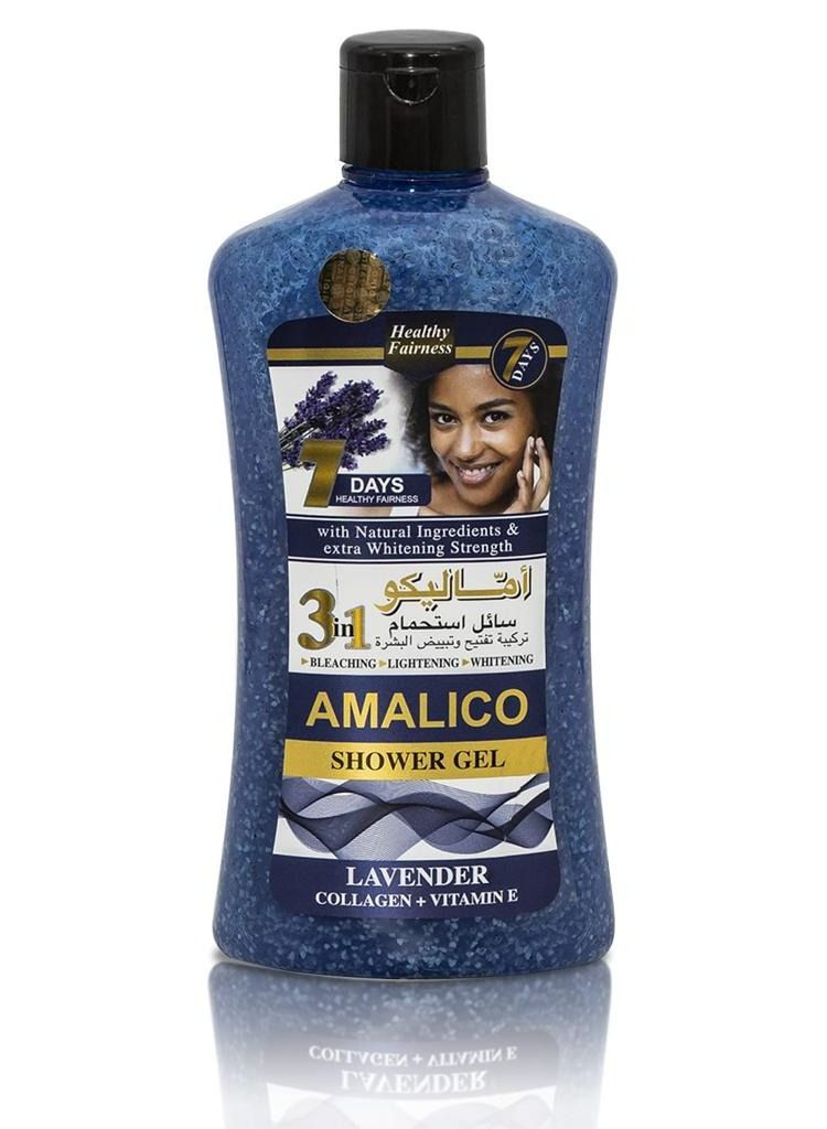 اماليكو جل استحمام 3 في 1 برائحة اللافندر 500 مل