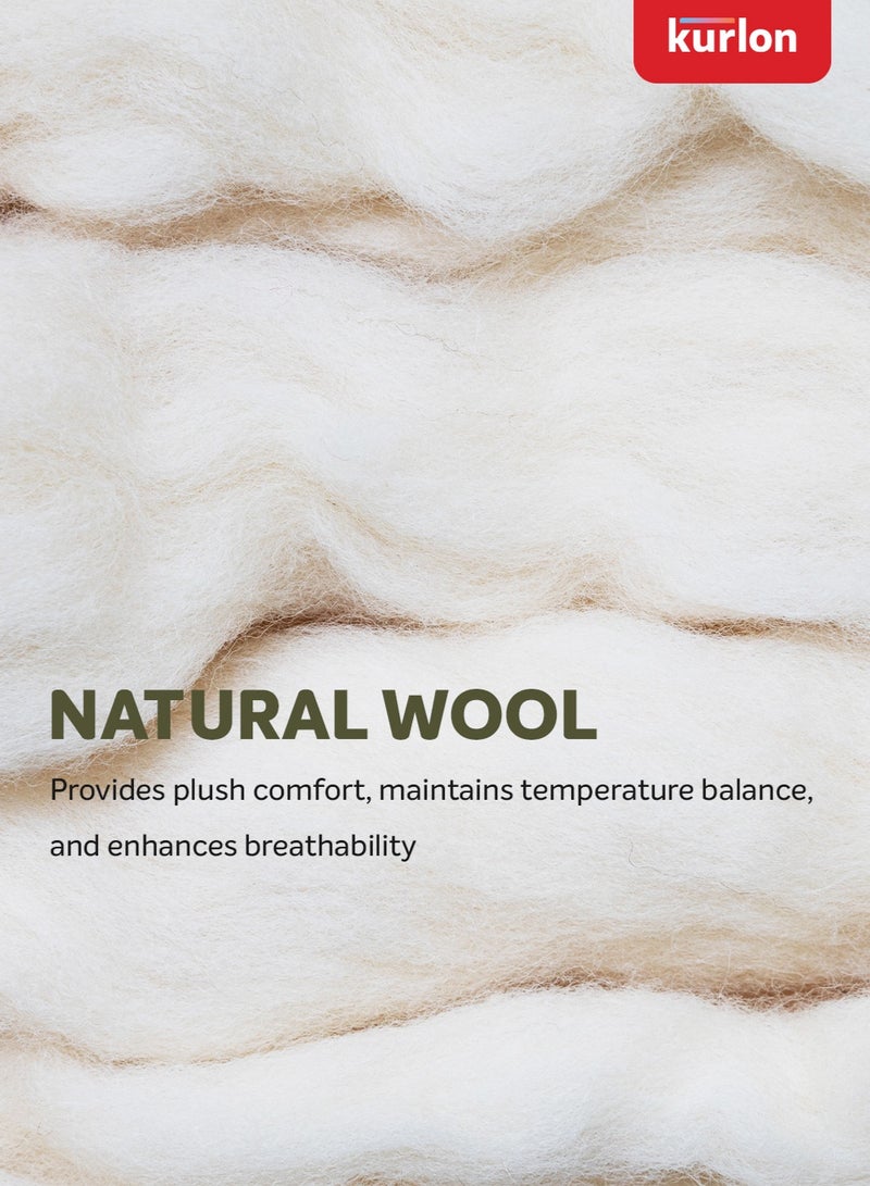 Kurlon Kurlon Ecolux Mattress | 3-Zone Natural latex Mattress | Medium-to-Firm Support | Rubberized Coir | Firm Support for the back| King Size Mattress| 200Lx180Wx25H Cms  - Image 3
