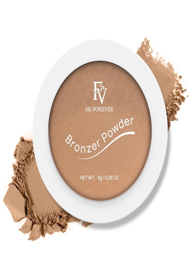 إف في بودرة برونزية من إف في، تدوم طويلاً، مقاومة للماء وقابلة للتكثيف، تمنحكِ إطلالة برونزية حريرية، لمسة نهائية متوهجة كبشرة الشمس، خالية من التلك، لون برونزي داكن، 0.28 أونصة - Image 1