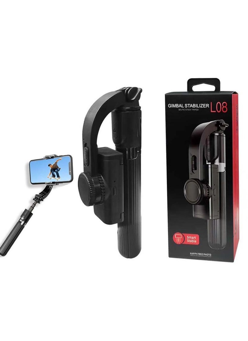 ELTRAZONE Selfie Stick Tripod with Remote – Foldable Mini Selfie Stick, Stable Tripod with Anti-Slip Handle for Live Broadcasts, Travel, and Vlogging – Compact Design for Easy Carry, Ideal for Smartphones, Black  - Image 2