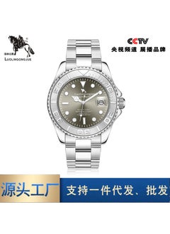 Generic Swiss Yacht Mens Automatic Mechanical Watch Glowing Calendar Gray yacht 