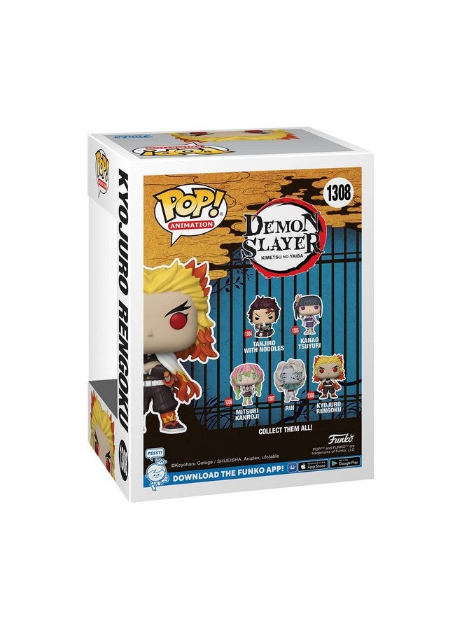 Funko POP! Animation: Demon Slayer - Kyojuro Rengoku - Collectable Vinyl Figure - Gift Idea - Official Merchandise - for Kids & Adults - Anime Fans - Model Figure for Collectors and Display - Image 3