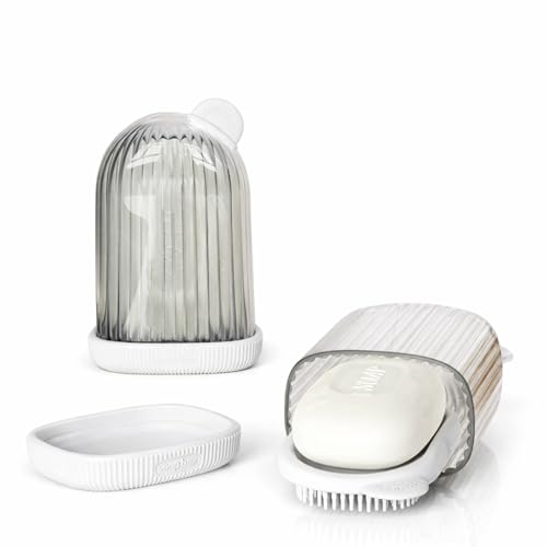 Megharsh Travel Soap Holder - Portable Soap Dish for Home, Outdoor Hiking, and Camping - Compact and Durable Plastic Travel Soap Box - Soap Case Ideal for Travel Accessories - Image 1