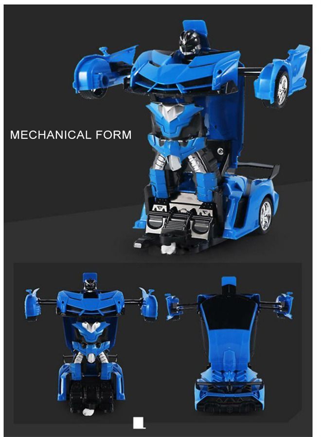 Remote Controlled Transformer Car Robot Toy Electric RC Car Toy - Image 2