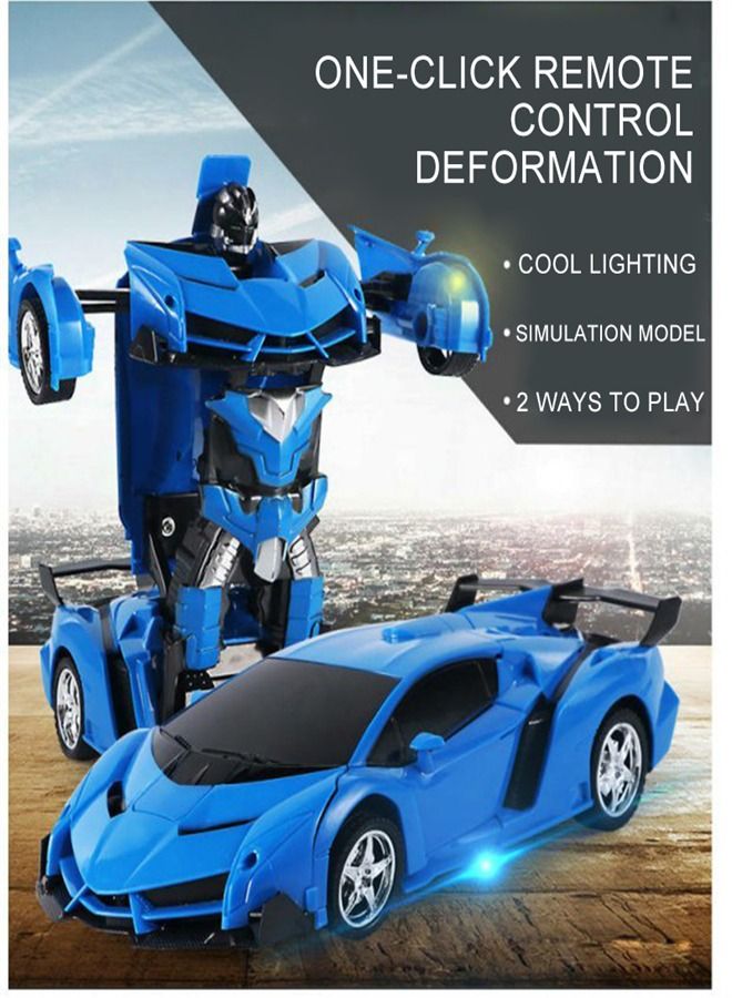 Remote Controlled Transformer Car Robot Toy Electric RC Car Toy - Image 5