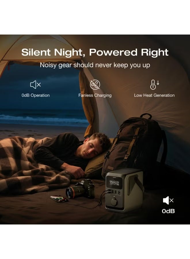 ECOFLOW EF ECOFLOW Trail 300 DC Portable Power Station, 288Wh Ultra-light LiFePO4 Battery with Handle, 300W Solar Generator, Fast Charge,Output Port, Drop-Proof, Solar/Car Input for Camping/Travel - Image 4