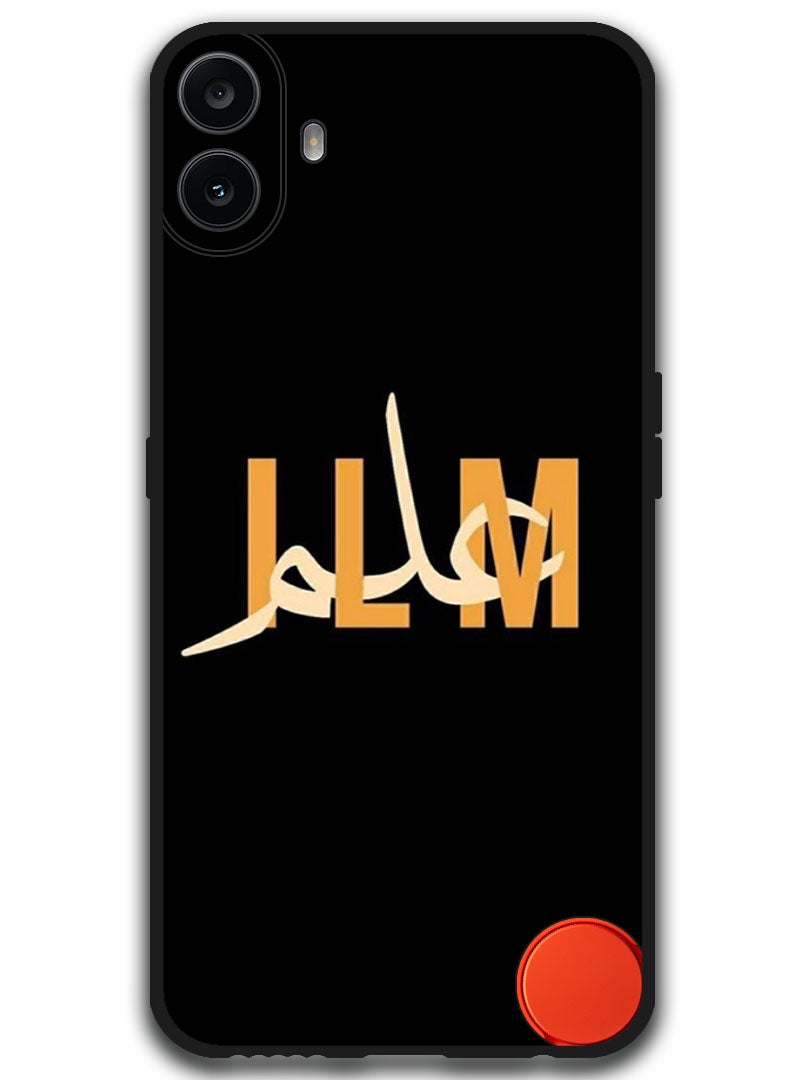 Theodor Protective Case Anti Scratch Shock Proof Bumper Cover For Nothing CMF Phone 1 Arabic Design (201) - Image 1